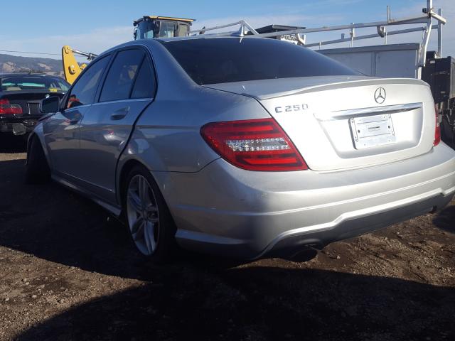 Photo 2 VIN: WDDGF4HB7ER314652 - MERCEDES-BENZ C 250 