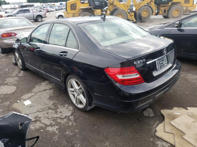 Photo 2 VIN: WDDGF4HB8CA598658 - MERCEDES-BENZ C 250 