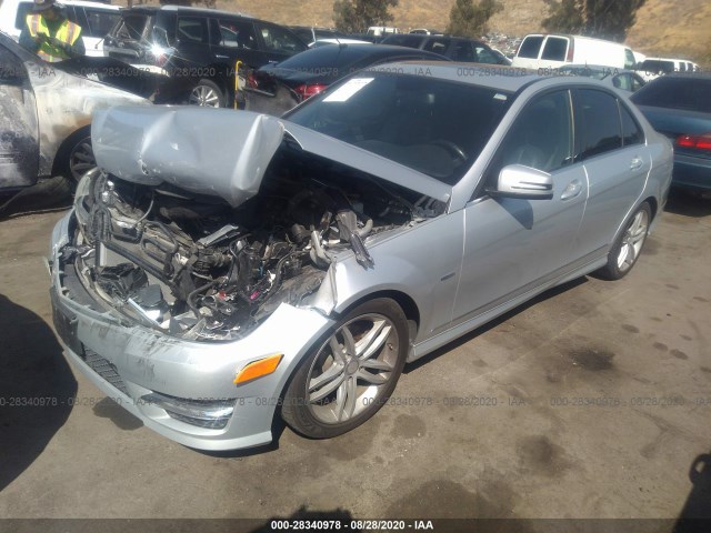 Photo 1 VIN: WDDGF4HB8CA650791 - MERCEDES-BENZ C-CLASS 