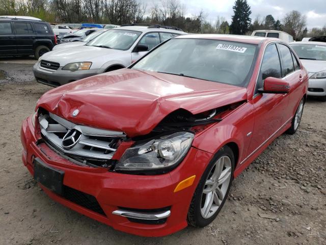 Photo 1 VIN: WDDGF4HB8CA655439 - MERCEDES-BENZ C 250 