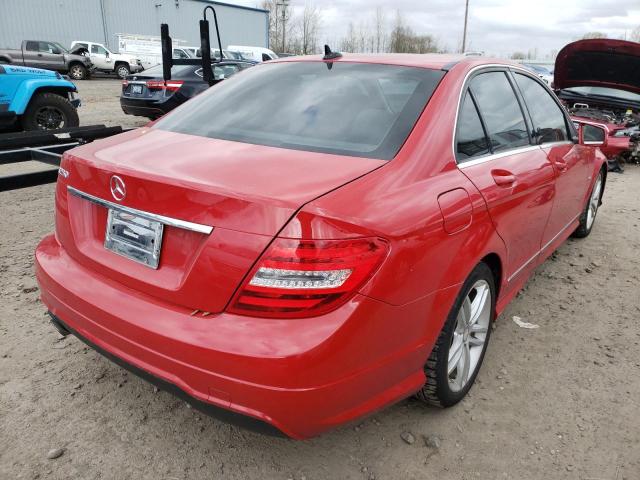 Photo 3 VIN: WDDGF4HB8CA655439 - MERCEDES-BENZ C 250 