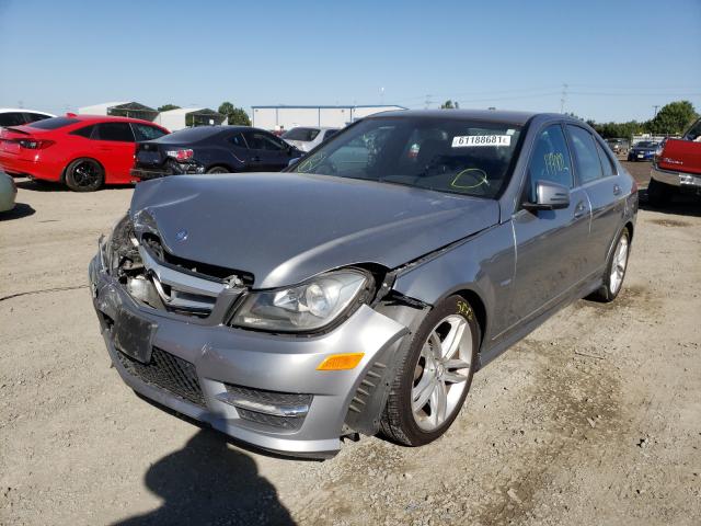 Photo 1 VIN: WDDGF4HB8CA726901 - MERCEDES-BENZ C 250 