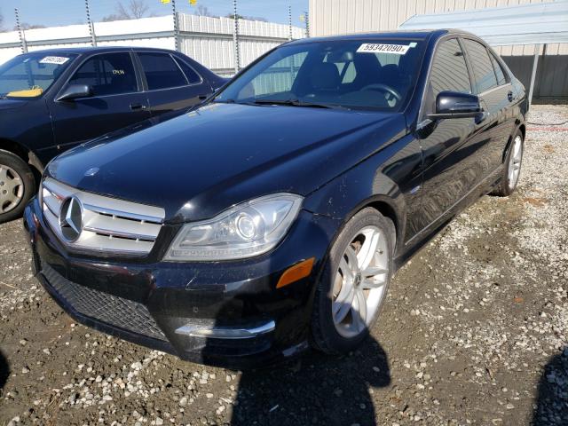 Photo 1 VIN: WDDGF4HB8CR185799 - MERCEDES-BENZ C 250 