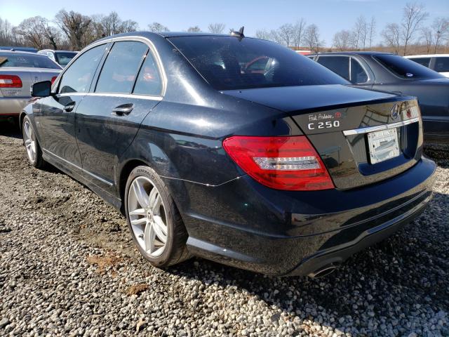 Photo 2 VIN: WDDGF4HB8CR185799 - MERCEDES-BENZ C 250 