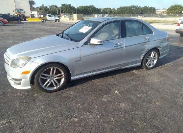 Photo 1 VIN: WDDGF4HB8CR204688 - MERCEDES-BENZ C-CLASS 