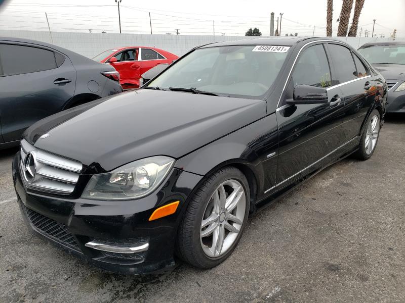 Photo 1 VIN: WDDGF4HB8CR206800 - MERCEDES-BENZ C 250 