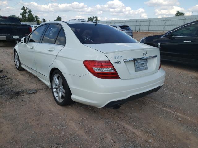 Photo 2 VIN: WDDGF4HB8CR208840 - MERCEDES-BENZ C 250 