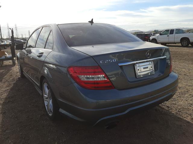 Photo 2 VIN: WDDGF4HB8CR213925 - MERCEDES-BENZ C 250 