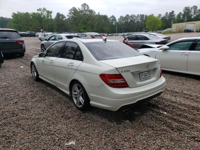 Photo 2 VIN: WDDGF4HB8CR215321 - MERCEDES-BENZ C 250 