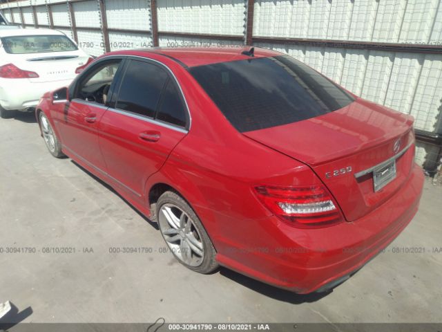 Photo 2 VIN: WDDGF4HB8CR218008 - MERCEDES-BENZ C-CLASS 