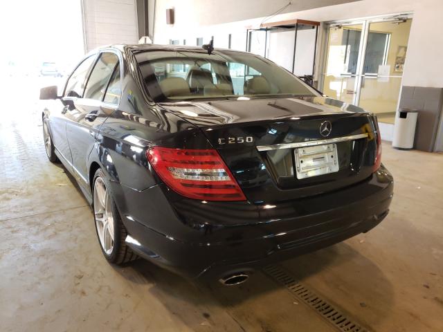 Photo 2 VIN: WDDGF4HB8CR219661 - MERCEDES-BENZ C 250 