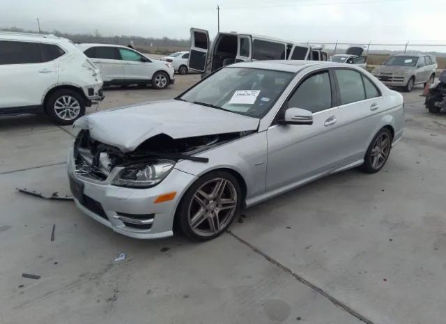 Photo 1 VIN: WDDGF4HB8CR231468 - MERCEDES-BENZ C-CLASS 