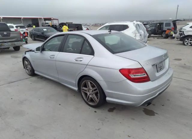 Photo 2 VIN: WDDGF4HB8CR231468 - MERCEDES-BENZ C-CLASS 