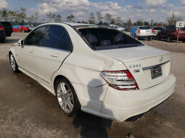 Photo 2 VIN: WDDGF4HB8CR233365 - MERCEDES-BENZ C 250 