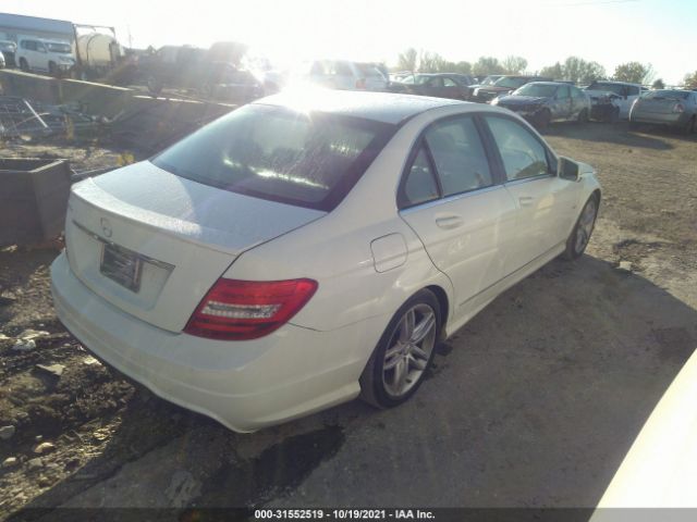 Photo 3 VIN: WDDGF4HB8CR234936 - MERCEDES-BENZ C-CLASS 