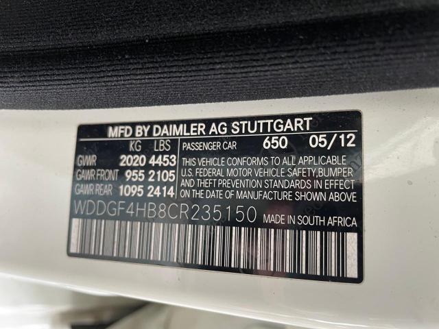 Photo 9 VIN: WDDGF4HB8CR235150 - MERCEDES-BENZ C 250 