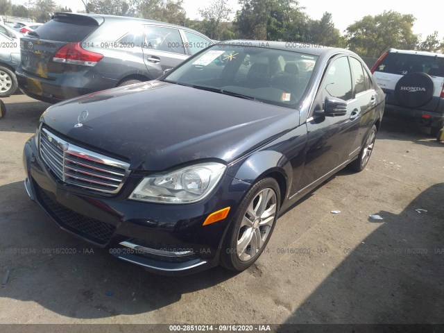 Photo 1 VIN: WDDGF4HB8DA745661 - MERCEDES-BENZ C-CLASS 