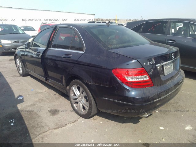 Photo 2 VIN: WDDGF4HB8DA745661 - MERCEDES-BENZ C-CLASS 