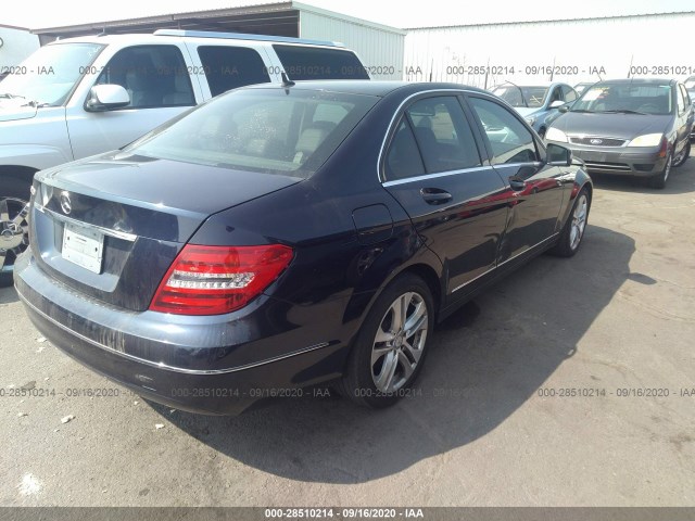 Photo 3 VIN: WDDGF4HB8DA745661 - MERCEDES-BENZ C-CLASS 