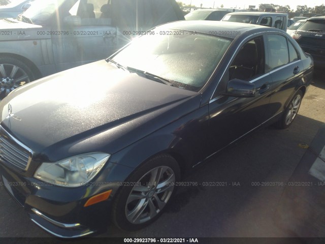 Photo 1 VIN: WDDGF4HB8DA745661 - MERCEDES-BENZ C-CLASS 