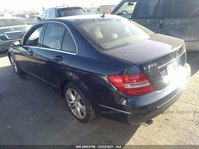 Photo 2 VIN: WDDGF4HB8DA745661 - MERCEDES-BENZ C-CLASS 