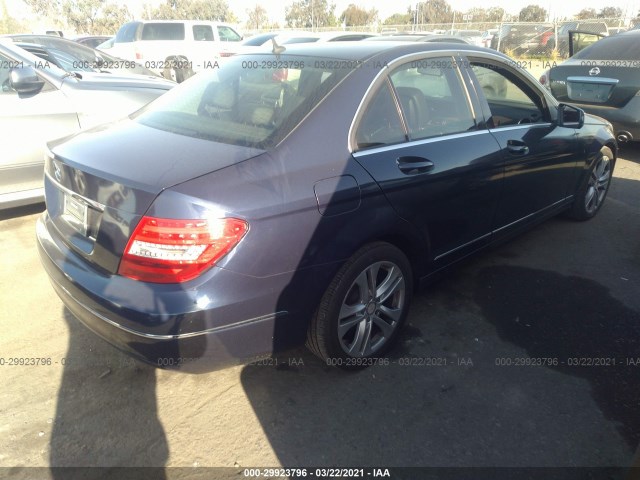 Photo 3 VIN: WDDGF4HB8DA745661 - MERCEDES-BENZ C-CLASS 