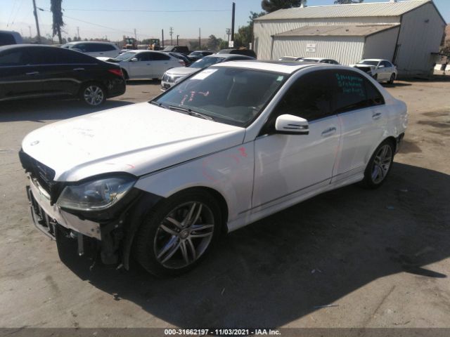 Photo 1 VIN: WDDGF4HB8DA763657 - MERCEDES-BENZ C-CLASS 