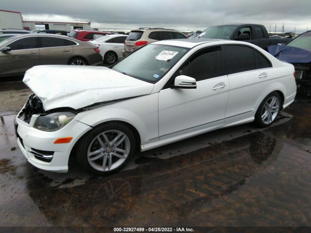 Photo 1 VIN: WDDGF4HB8DA766686 - MERCEDES-BENZ C-CLASS 