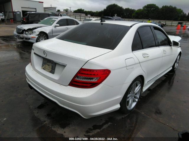 Photo 3 VIN: WDDGF4HB8DA766686 - MERCEDES-BENZ C-CLASS 