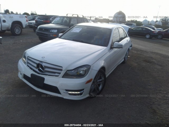 Photo 1 VIN: WDDGF4HB8DA860003 - MERCEDES-BENZ C-CLASS 