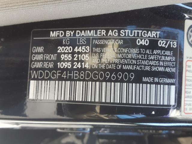 Photo 9 VIN: WDDGF4HB8DG096909 - MERCEDES-BENZ C 250 