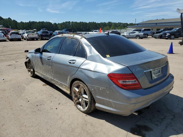 Photo 2 VIN: WDDGF4HB8DG132811 - MERCEDES-BENZ C 250 