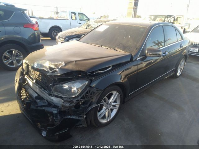 Photo 1 VIN: WDDGF4HB8DR241693 - MERCEDES-BENZ C-CLASS 