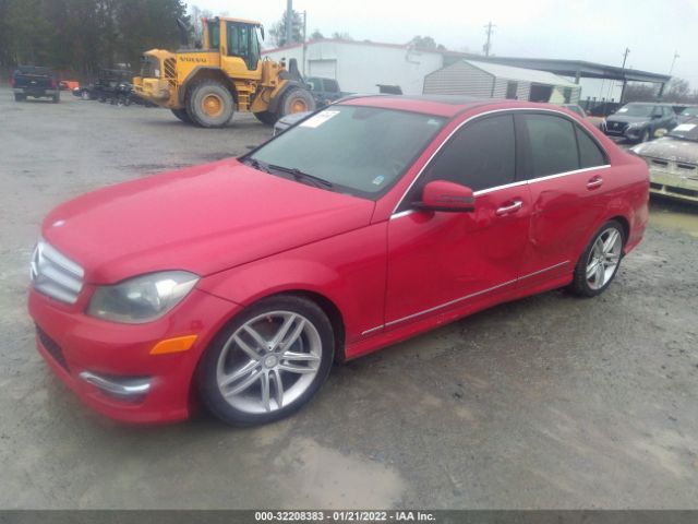 Photo 1 VIN: WDDGF4HB8DR256078 - MERCEDES-BENZ C-CLASS 