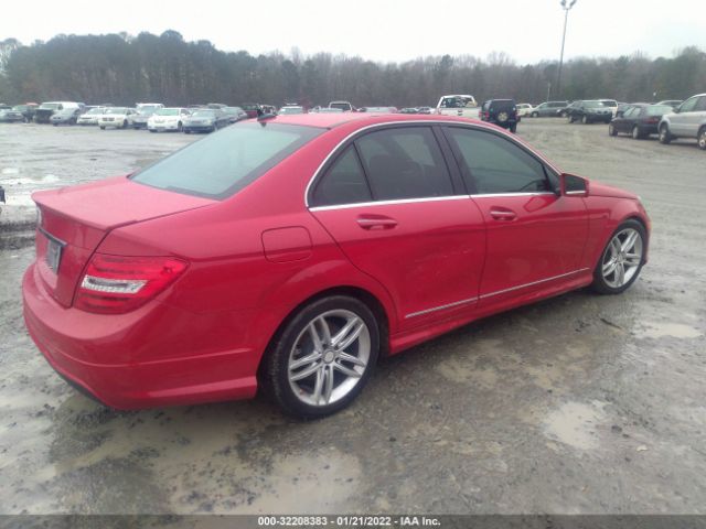 Photo 3 VIN: WDDGF4HB8DR256078 - MERCEDES-BENZ C-CLASS 