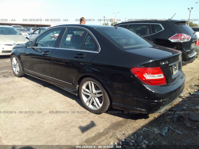 Photo 2 VIN: WDDGF4HB8DR257098 - MERCEDES-BENZ C-CLASS 