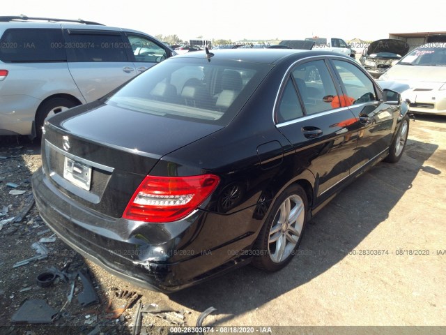 Photo 3 VIN: WDDGF4HB8DR257098 - MERCEDES-BENZ C-CLASS 