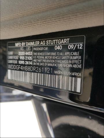 Photo 9 VIN: WDDGF4HB8DR261121 - MERCEDES-BENZ C 250 