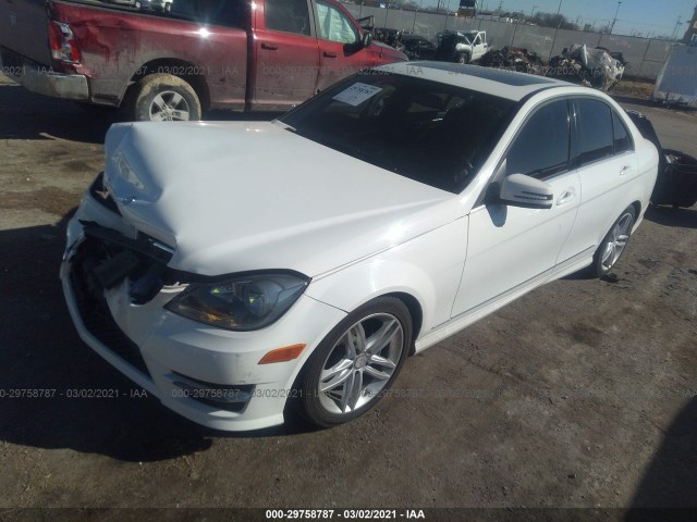 Photo 1 VIN: WDDGF4HB8DR267274 - MERCEDES-BENZ C-CLASS 