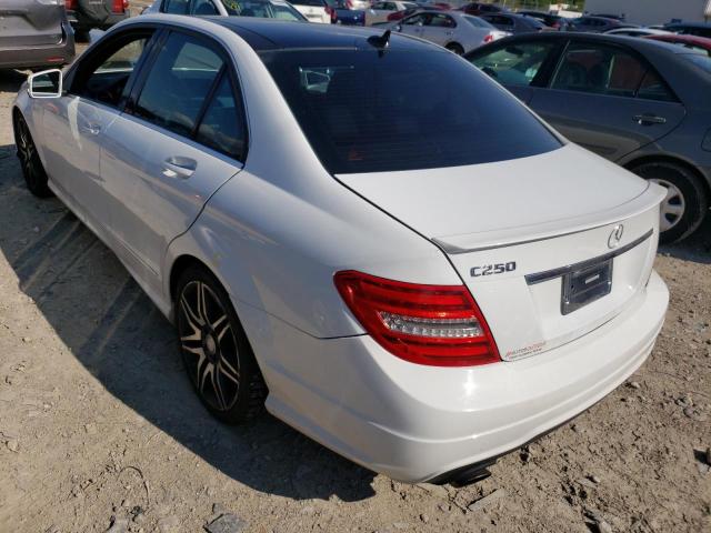 Photo 2 VIN: WDDGF4HB8DR271003 - MERCEDES-BENZ C 250 