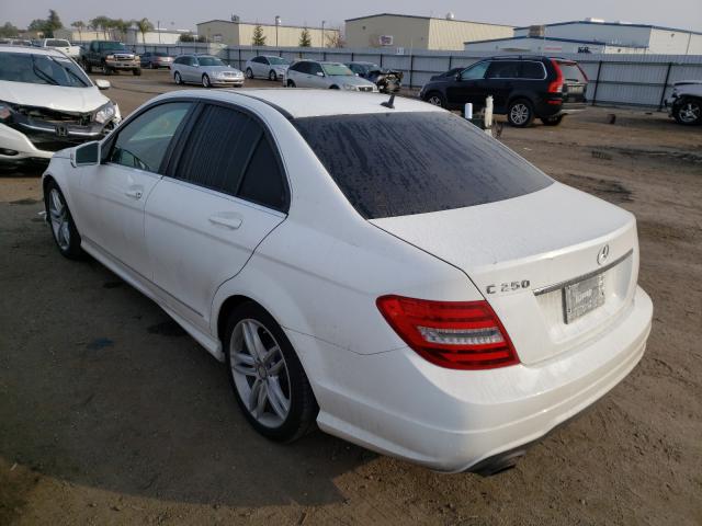 Photo 2 VIN: WDDGF4HB8EA933288 - MERCEDES-BENZ C 250 