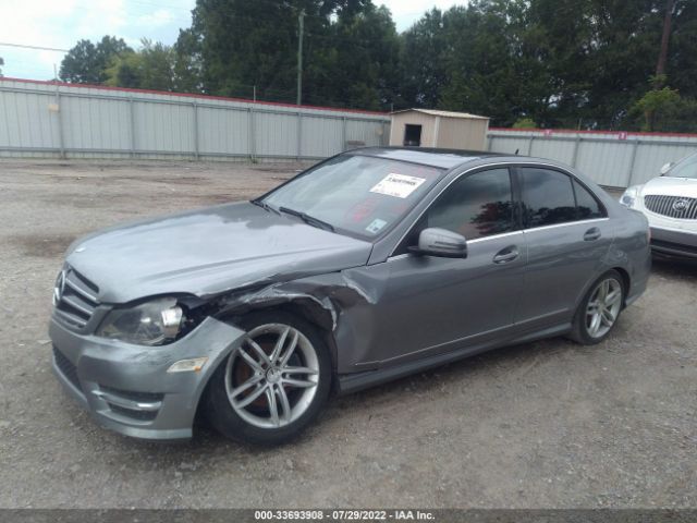 Photo 1 VIN: WDDGF4HB8EA939110 - MERCEDES-BENZ C-CLASS 