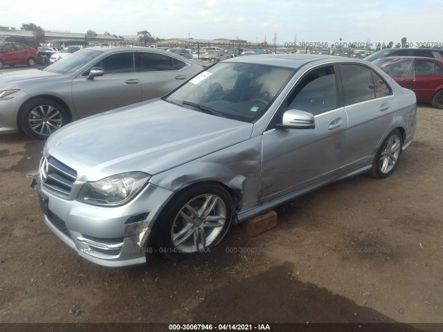 Photo 1 VIN: WDDGF4HB8EA965206 - MERCEDES-BENZ C-CLASS 