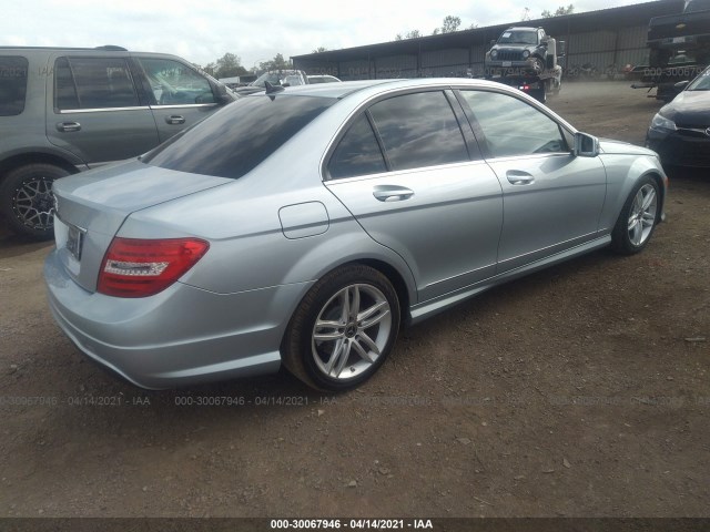 Photo 3 VIN: WDDGF4HB8EA965206 - MERCEDES-BENZ C-CLASS 