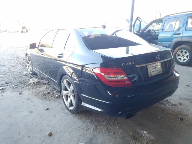 Photo 2 VIN: WDDGF4HB8EA966887 - MERCEDES-BENZ C 250 