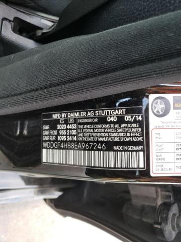 Photo 12 VIN: WDDGF4HB8EA967246 - MERCEDES-BENZ C 250 