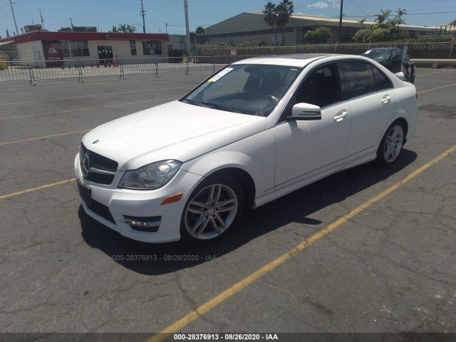 Photo 1 VIN: WDDGF4HB8EG214135 - MERCEDES-BENZ C-CLASS 