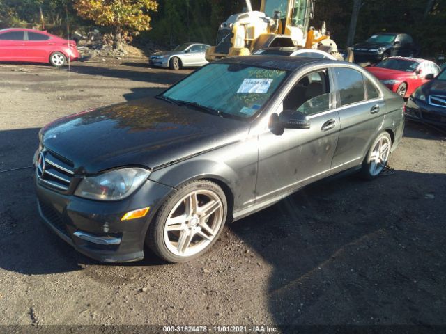 Photo 1 VIN: WDDGF4HB8EG241562 - MERCEDES-BENZ C-CLASS 