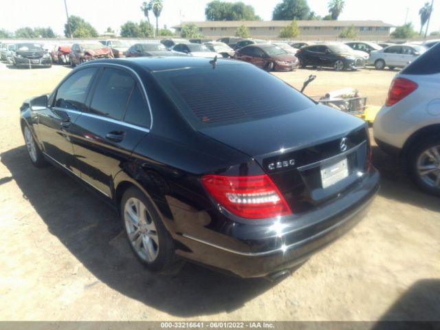 Photo 2 VIN: WDDGF4HB8EG248916 - MERCEDES-BENZ C-CLASS 