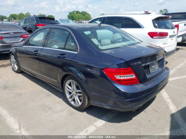 Photo 2 VIN: WDDGF4HB8ER307967 - MERCEDES-BENZ C 250 